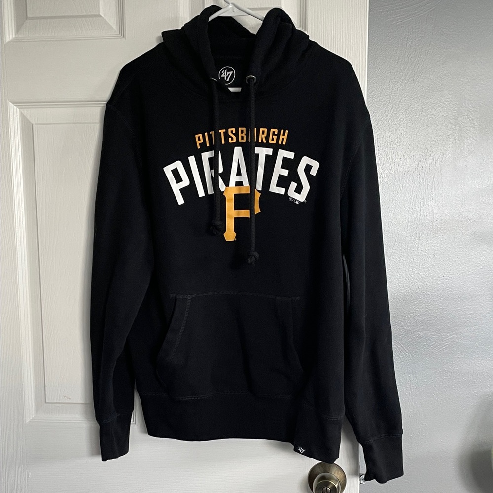 ‘47 Black Pittsburgh Pirates Hoodie